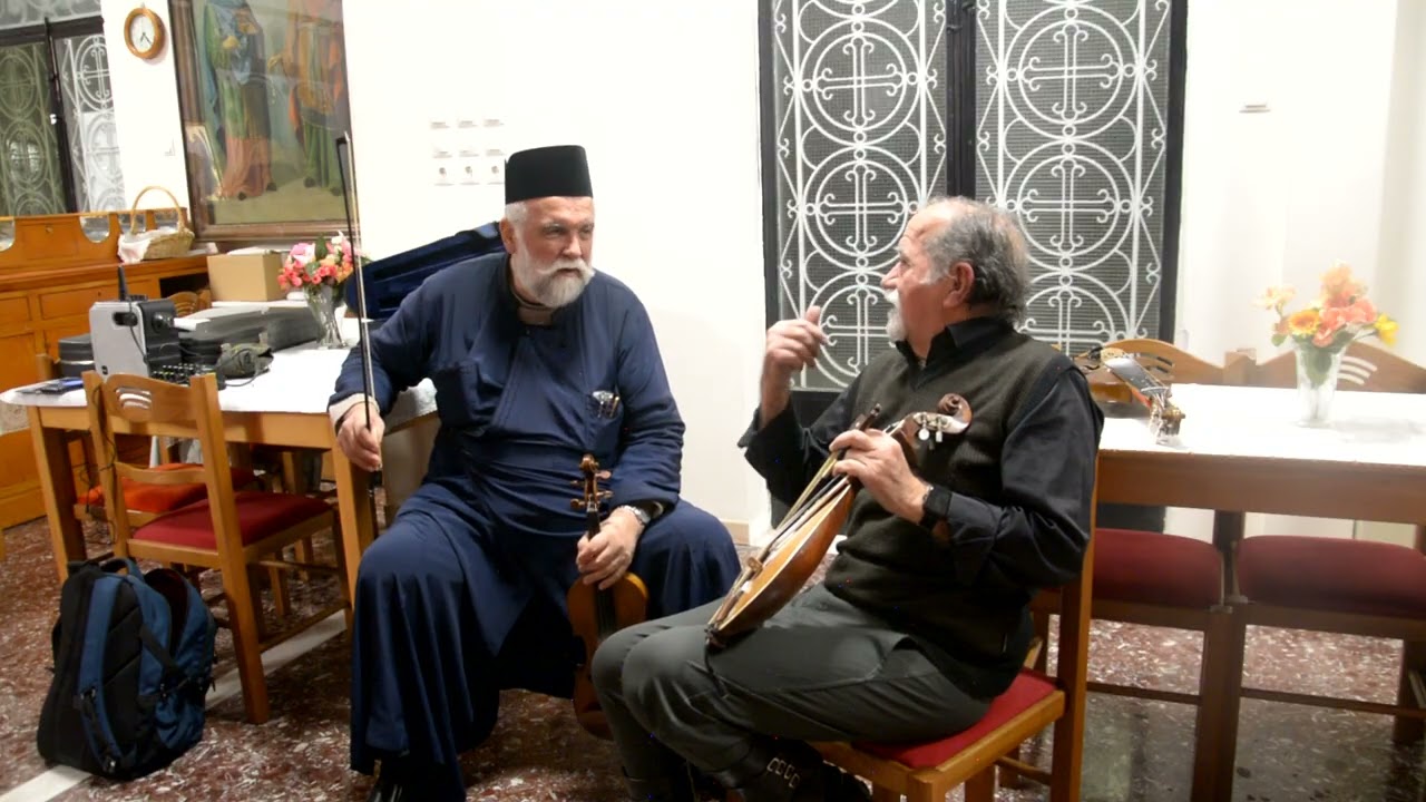 2  Βεγγερα Με βιολια λυρες&Βιολολυρες ο παππα Γιαν Πριλιγκος & Μαν Κλαδος παιζουν τα μερακια τους