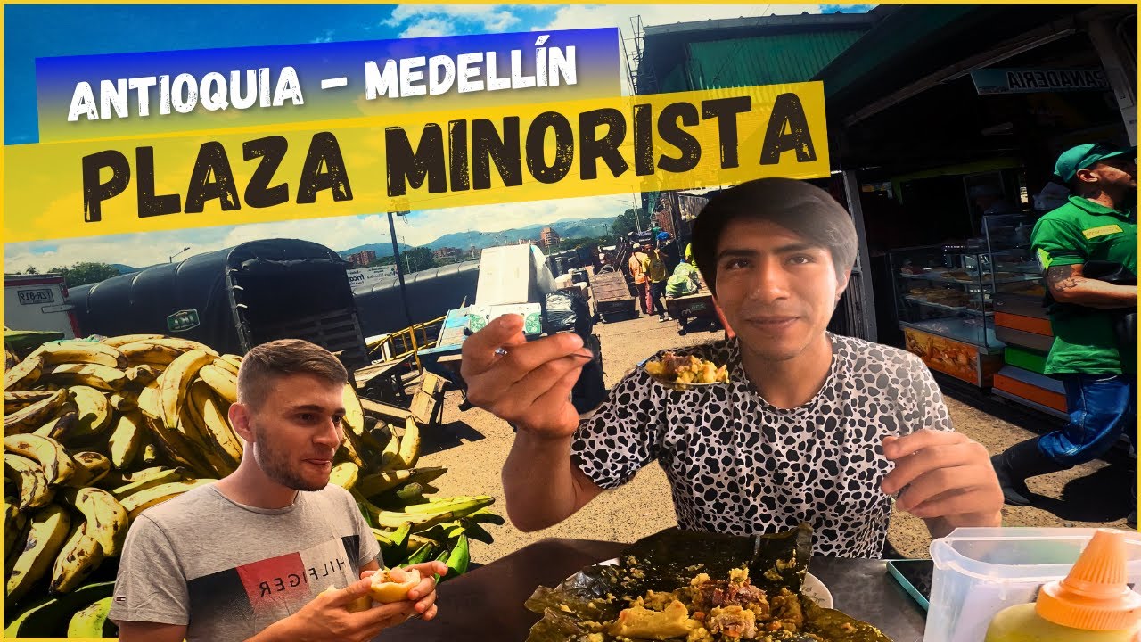 Plaza Minorista: Frutas Exóticas, Tamales y Más 🍍 | La Plaza de Mercado más grande de Medellín.