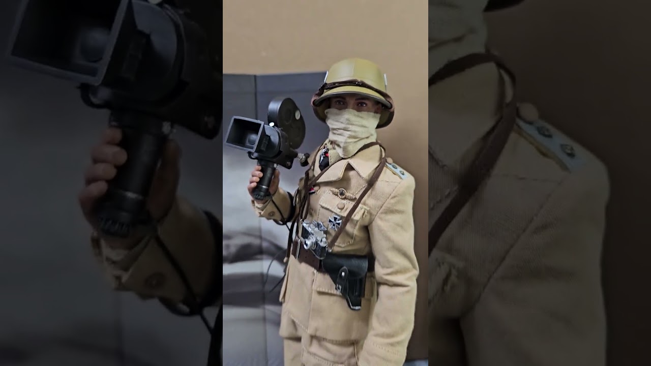 DAK AFRICA WH KORPS 1/6 FIGURE FROM DiD BRAND WW2 LIBYA 1941