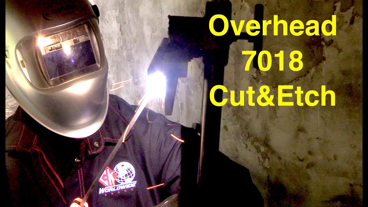 Stick Welding Overhead 4f Multi Pass Tee 7018