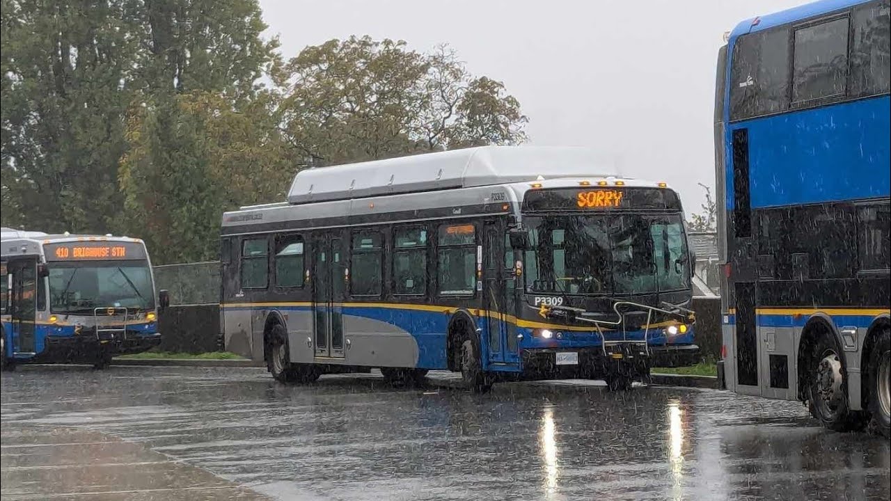 Translink CMBC 3309 on the 101 to Lougheed Town Center station