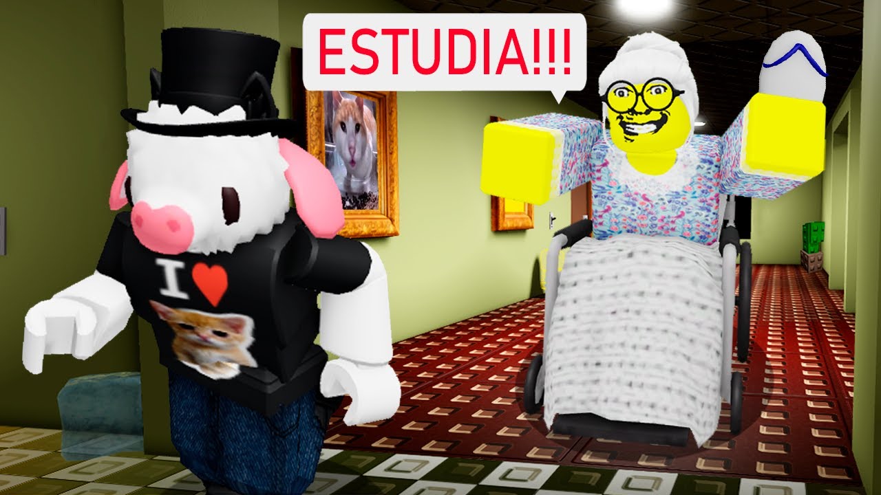 NO DEJES que tu ABUELA EXTRAÑA te ATRAPE en ROBLOX