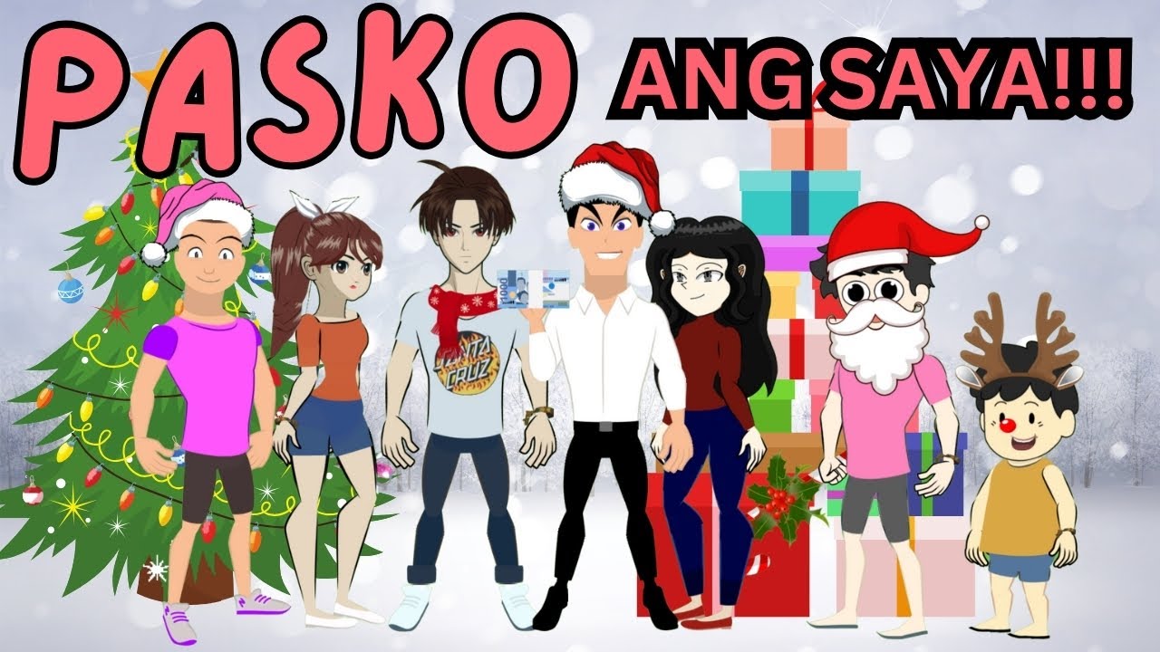 PASKO | CHRISTMAS PARTY with PINOY ANIMATORS | PINOY ANIMATION