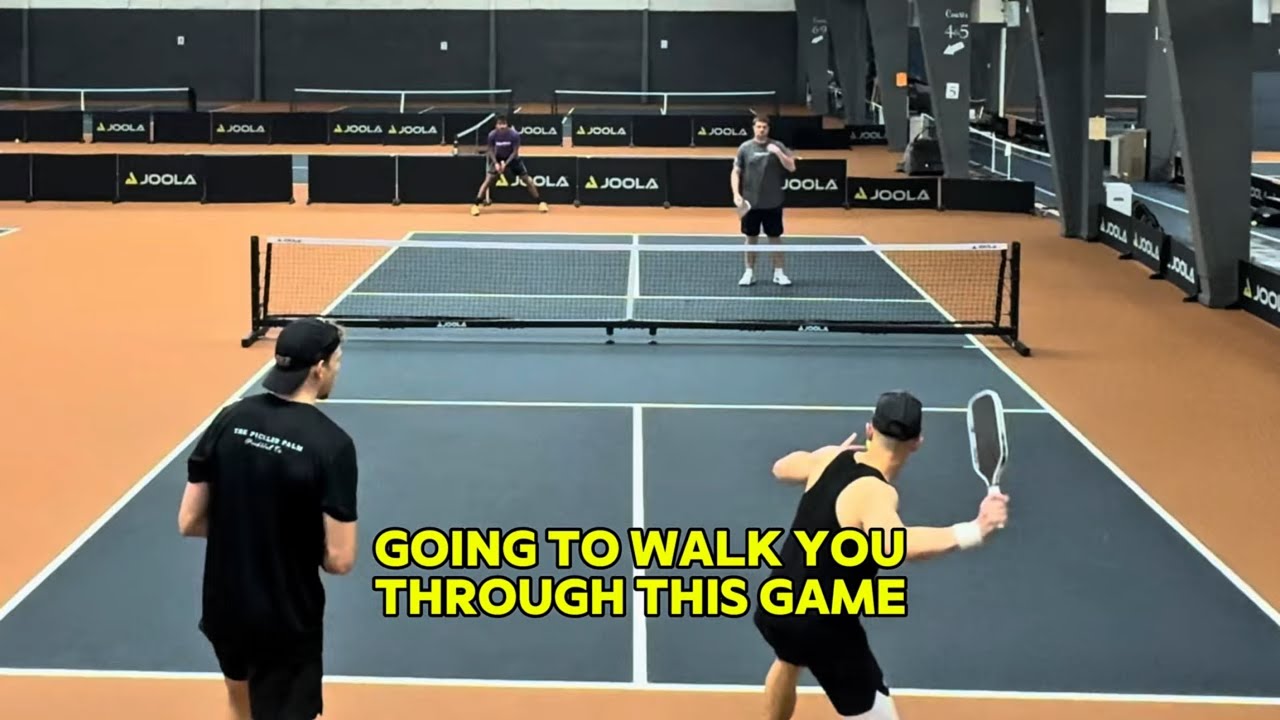 5.0+ Pickleball Tournament- Dean Papakonstantis / Mikael Vollbach vs. Thomas Romano / Sanil Jagtiani