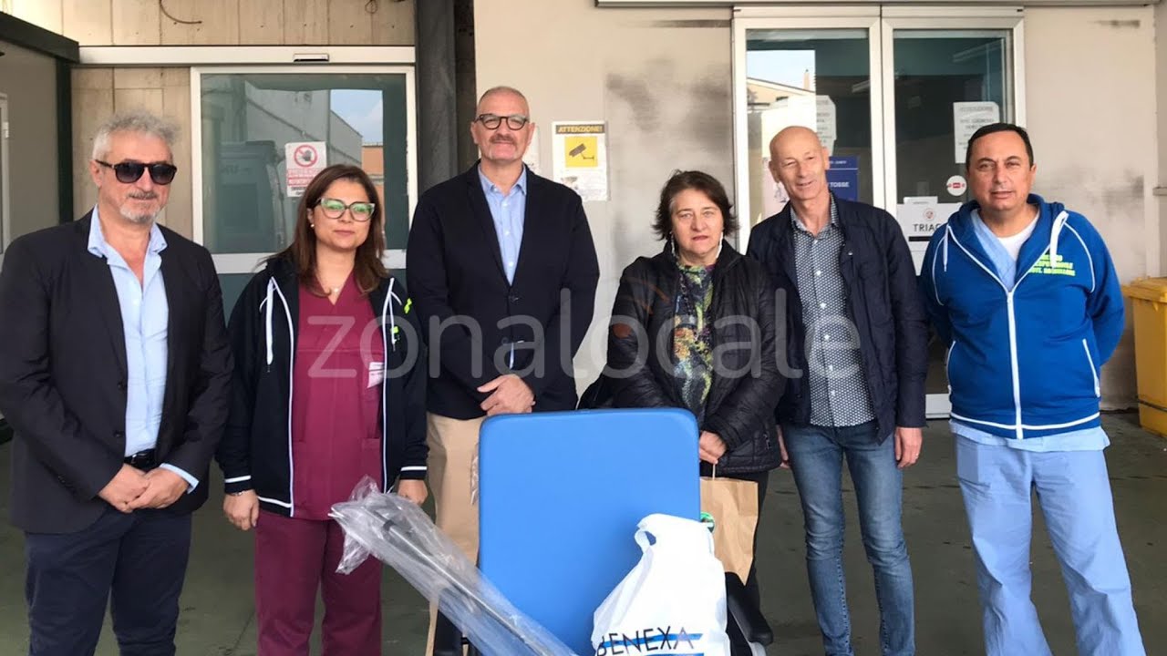 Vasto, donata una carrozzina al Pronto Soccorso: solidarietà da Vitale Stanisci