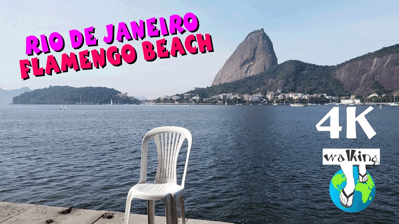 【4K】FLAMENGO BEACH - RIO DE JANEIRO