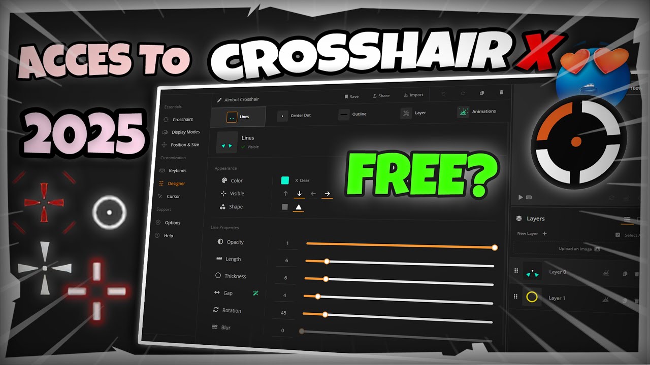 NOWA WERSJA CROSSHAIR X ZA DARMO? [PORADNIK 2025]