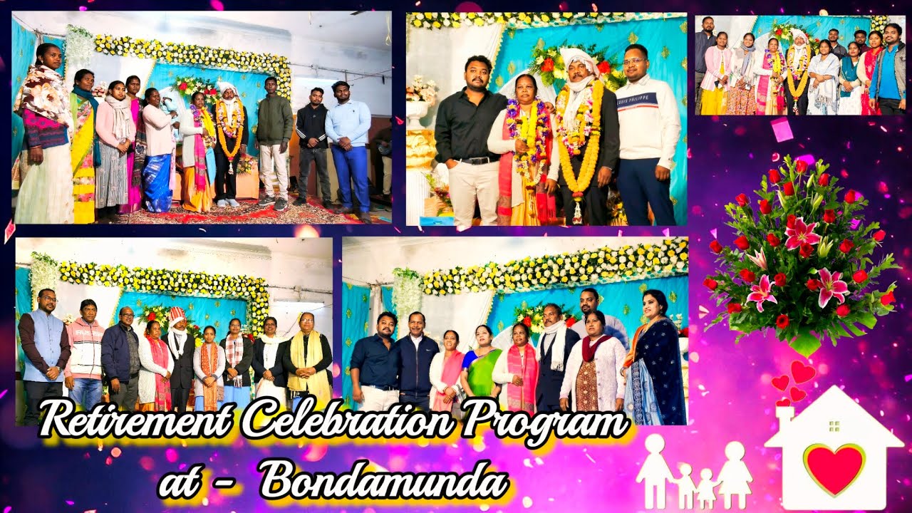 Retirement Celebration Program at - Bondamunda 