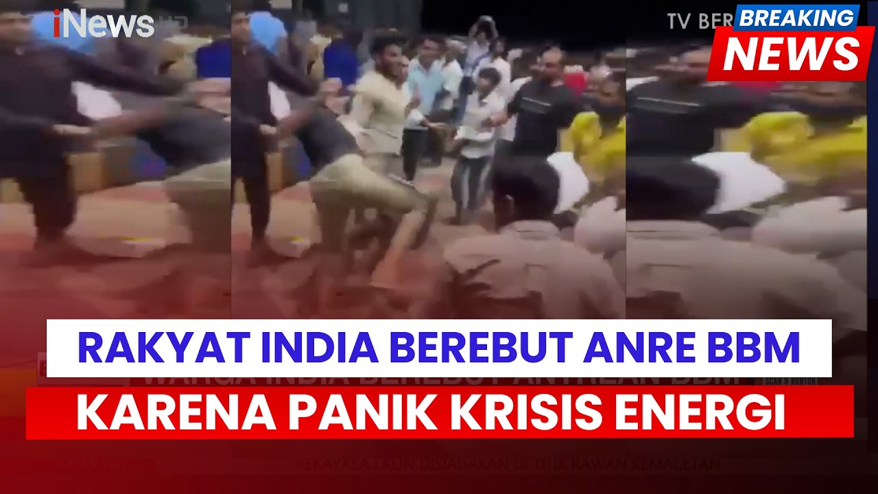 Rakyat India Berebut Antre BBM karena Panik Krisis Energi | Breaking News 26/3