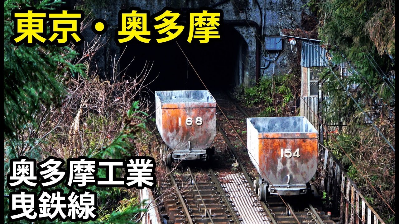 東京の山奥を走る無人運転のトロッコ列車 奥多摩工業曳鉄線を見に行く【1903西東京2】奥多摩駅→青梅駅 3/1-02