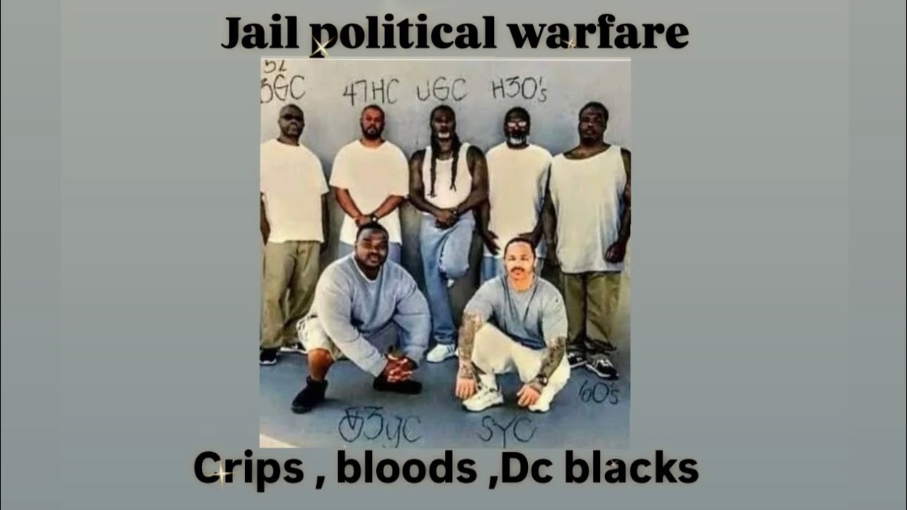CRIPS, BLOODS, DC BLACKS - федеральная тюрьма