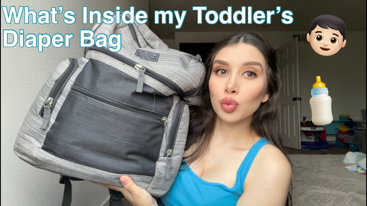 What's Inside my Toddler's Diaper Bag