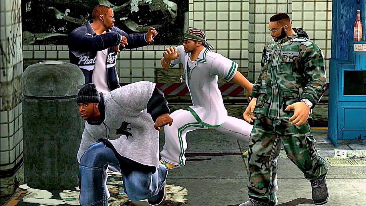 Def Jam Fight For NY Story 6 бонусных матчей HARD 4k