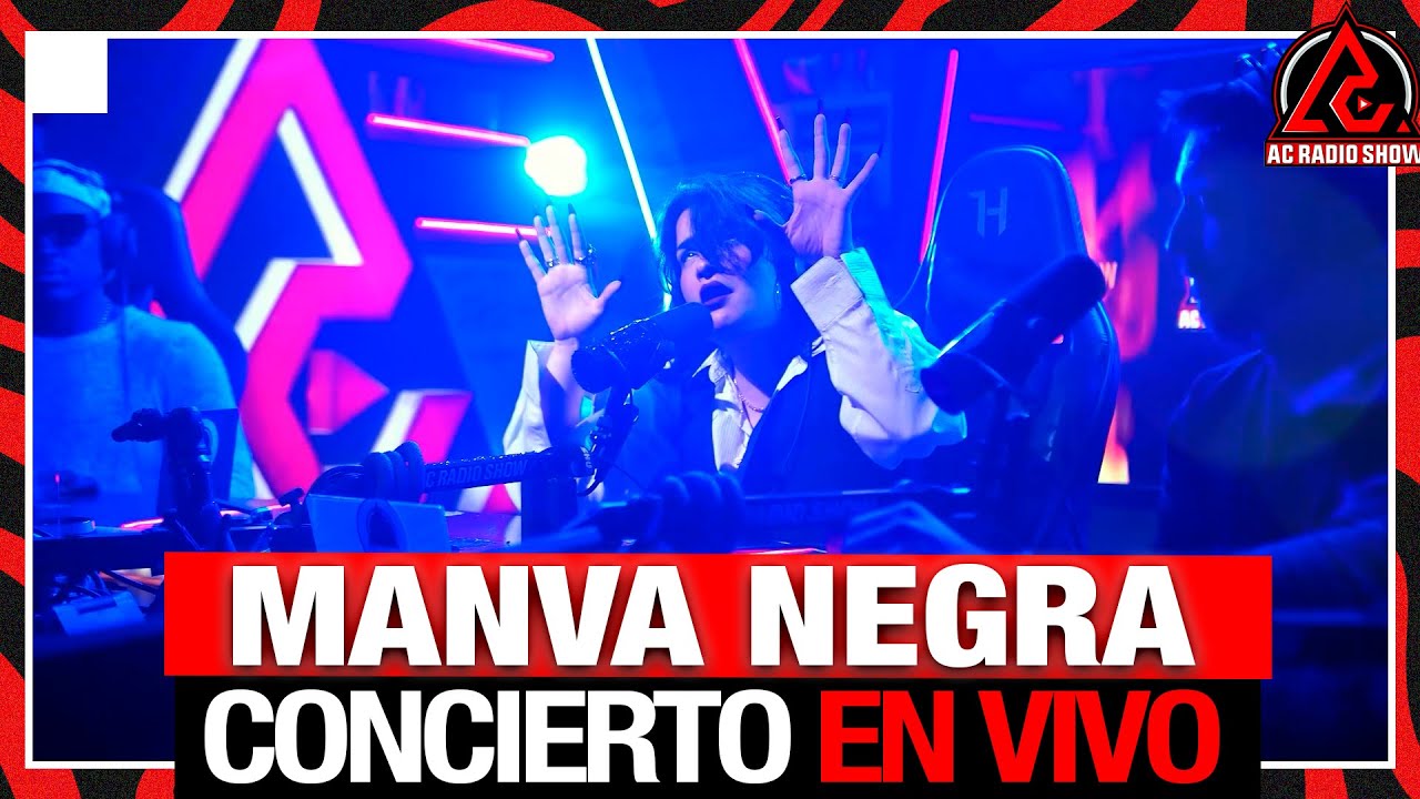 MANVA NEGRA: Concierto En Vivo en AC RADIO SHOW