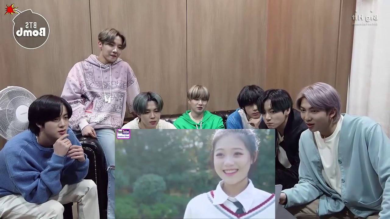 BTS REACTION | CUTE HIGH SCHOOL LOVE STORY