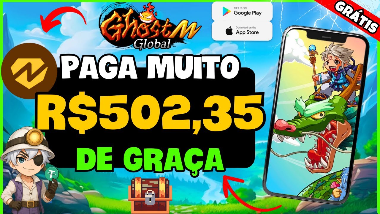 🍀 JOGO NFT GR&Aacute;TIS MOBILE MMORPG ! Como INICIAR no GHOSTM GLOBAL (FREE TO PLAY)