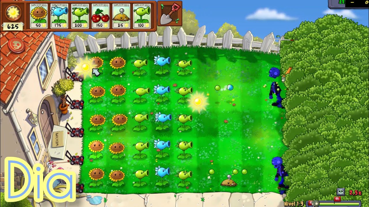 PvZ Replantad: Modo Aventura- Día