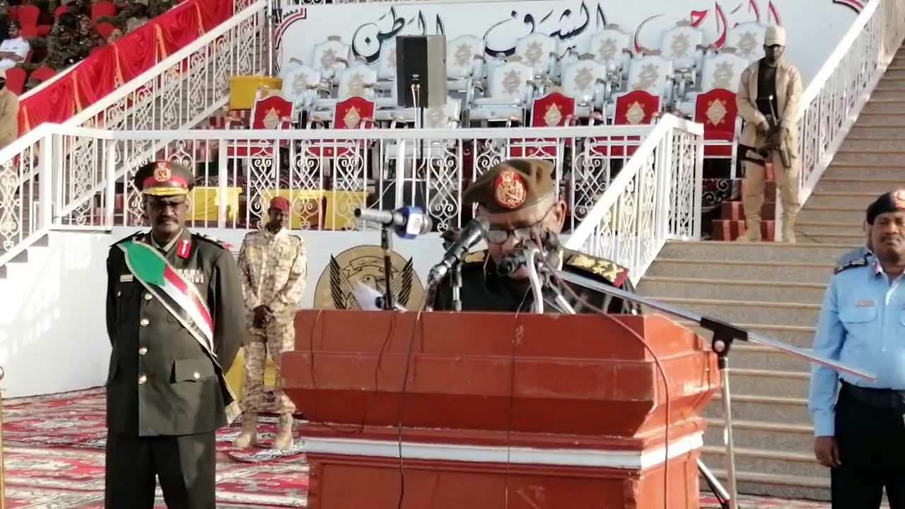 كلمة رئيس هيئة الأركان في استاد الكلية الحربية