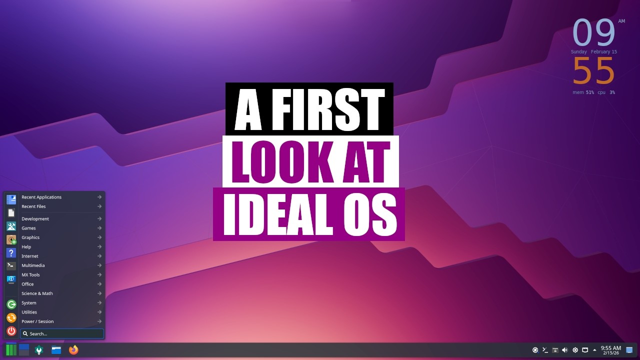 Краткий первый взгляд на iDeal OS