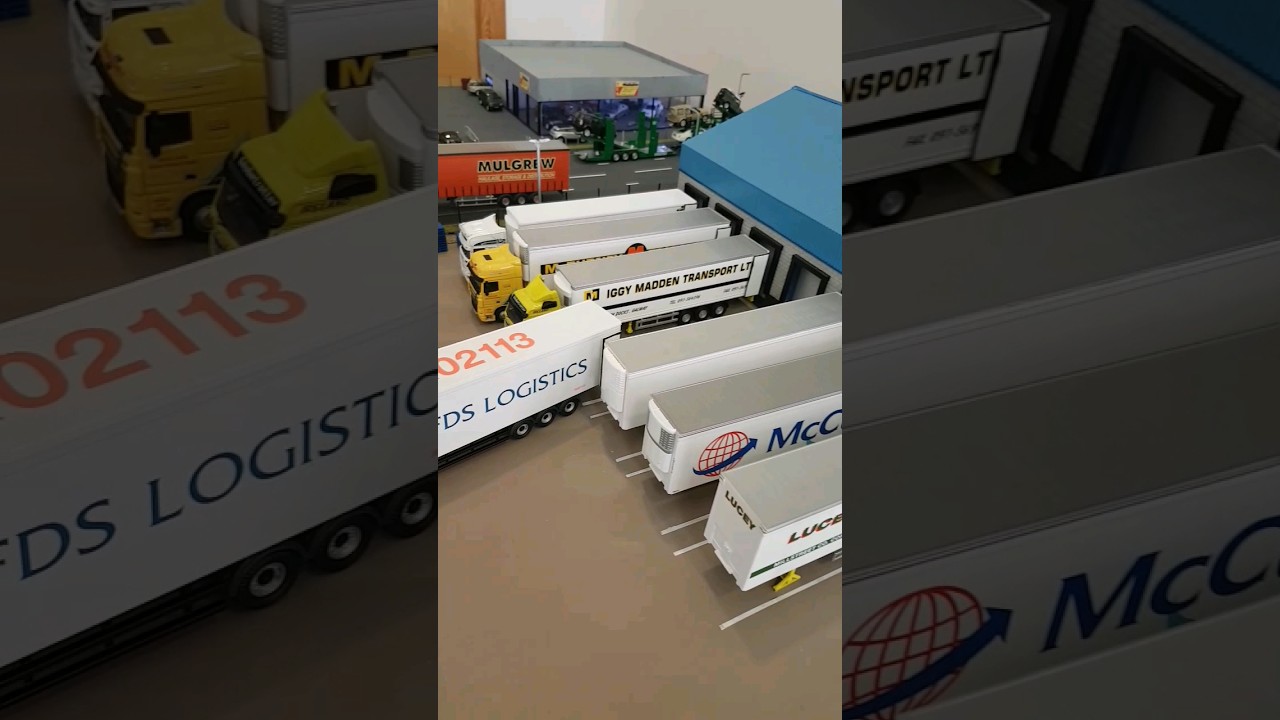 Transport Diorama at First Bangor MRC Exhibition 2024