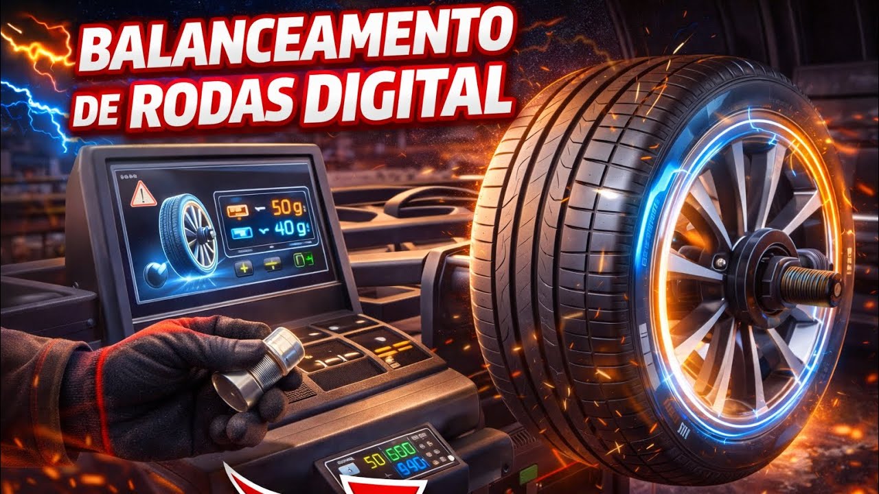 COMO É FEITO O BALANCEAMENTO DE RODAS DIGITAL