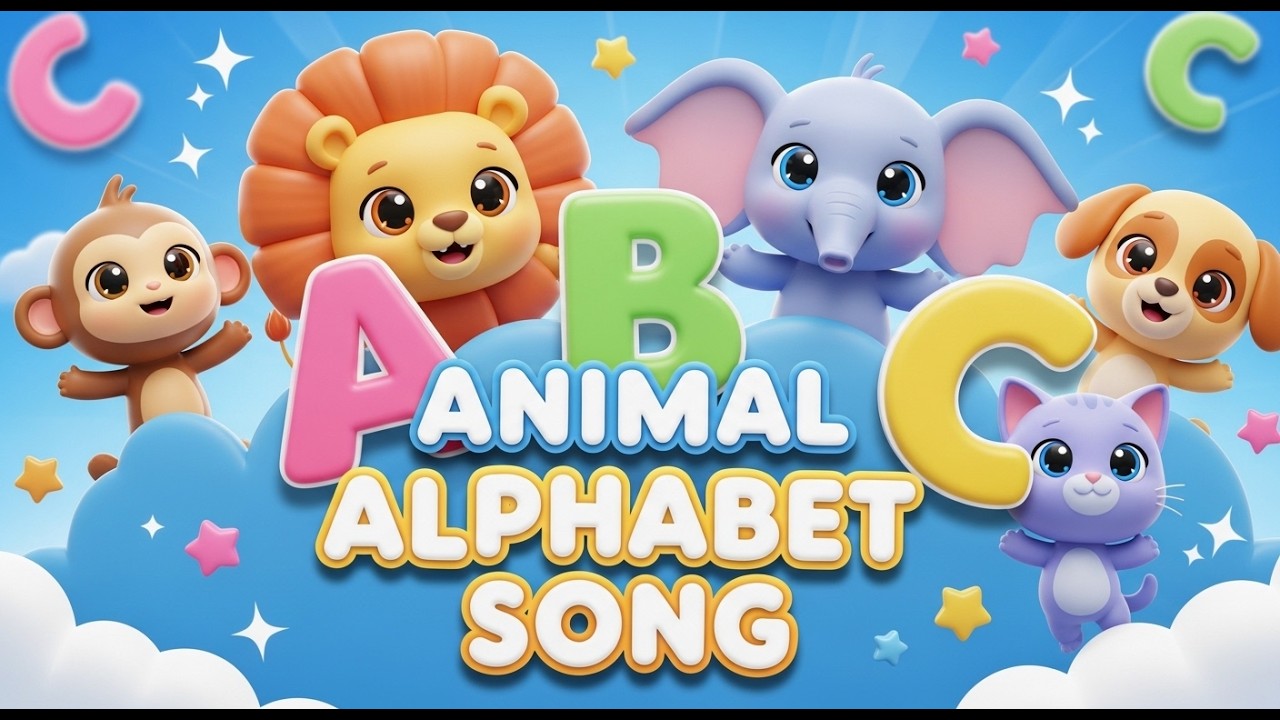 Animal Alphabet Song | Learn ABC with Fun Animals | ABC Song for Kids | Kids Song & Nursery Rhymes