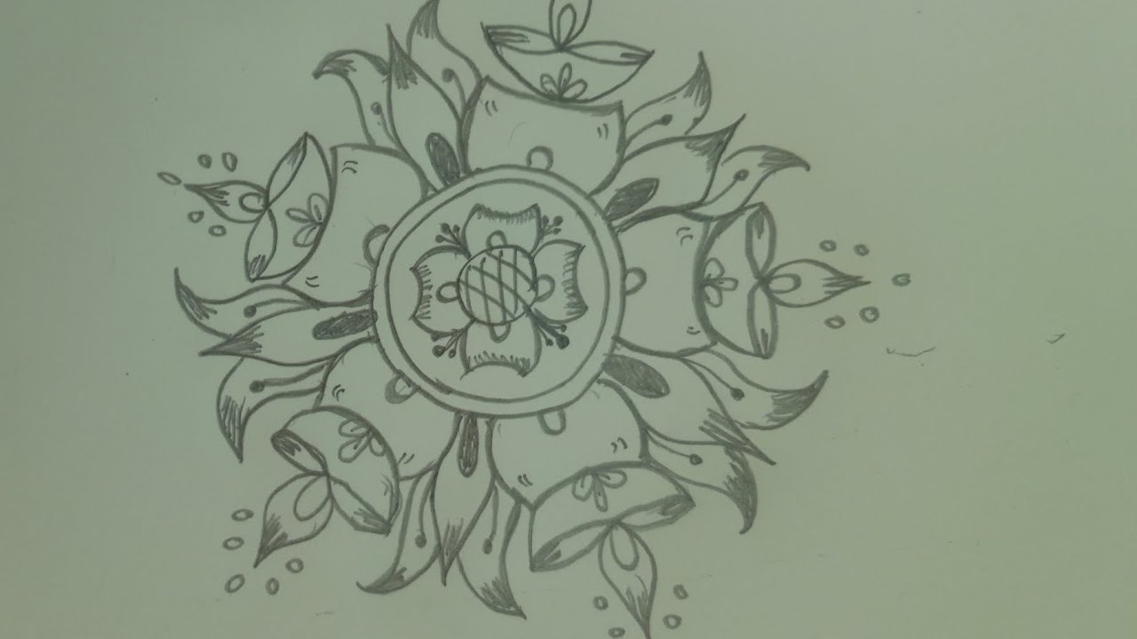Beautiful rangoli designs 🌼#muggulu #Rangoli #dailykolam #shotsvideo #kolam