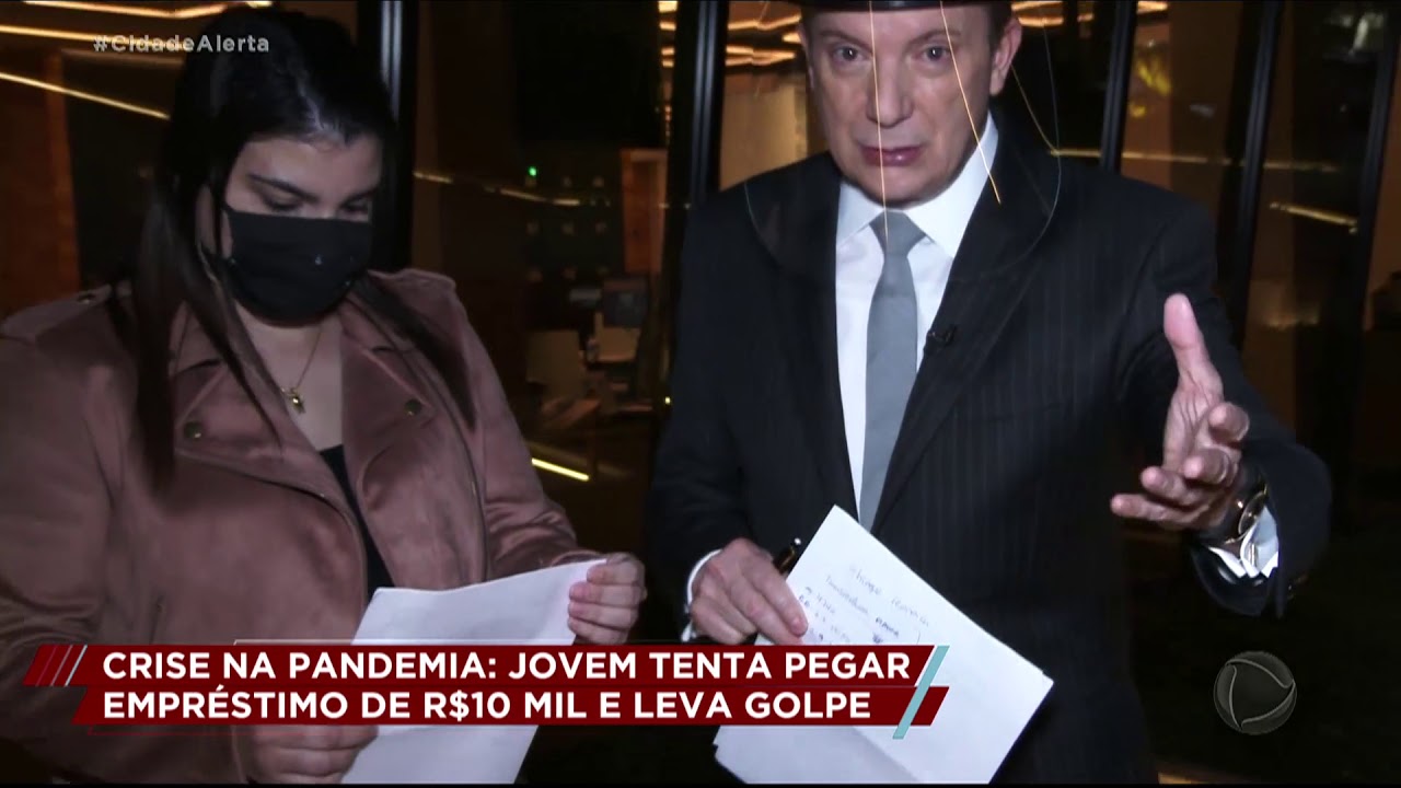 Jovem tenta pegar empréstimo de R$ 10 mil e leva golpe