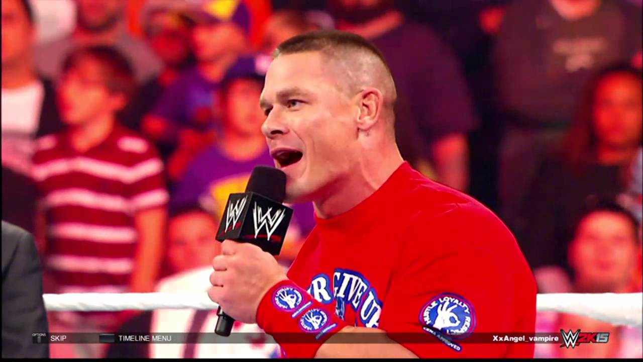 John Cena vs Cmpunk vs alberto