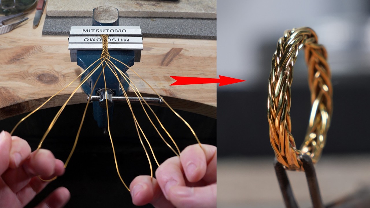 Twisted Ring Making | How it's made | Ring Tutorial