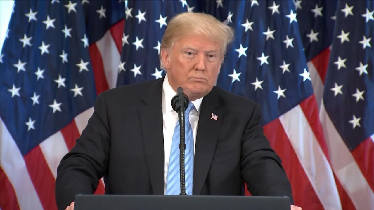 President Trump holds press conference after UN meetings in New York | ABC News