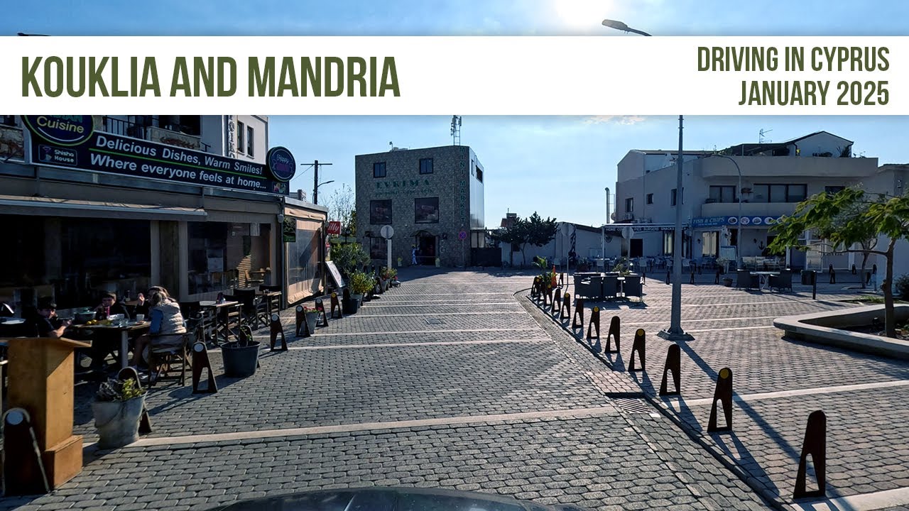 A Drive Around Kouklia and Mandria, Paphos