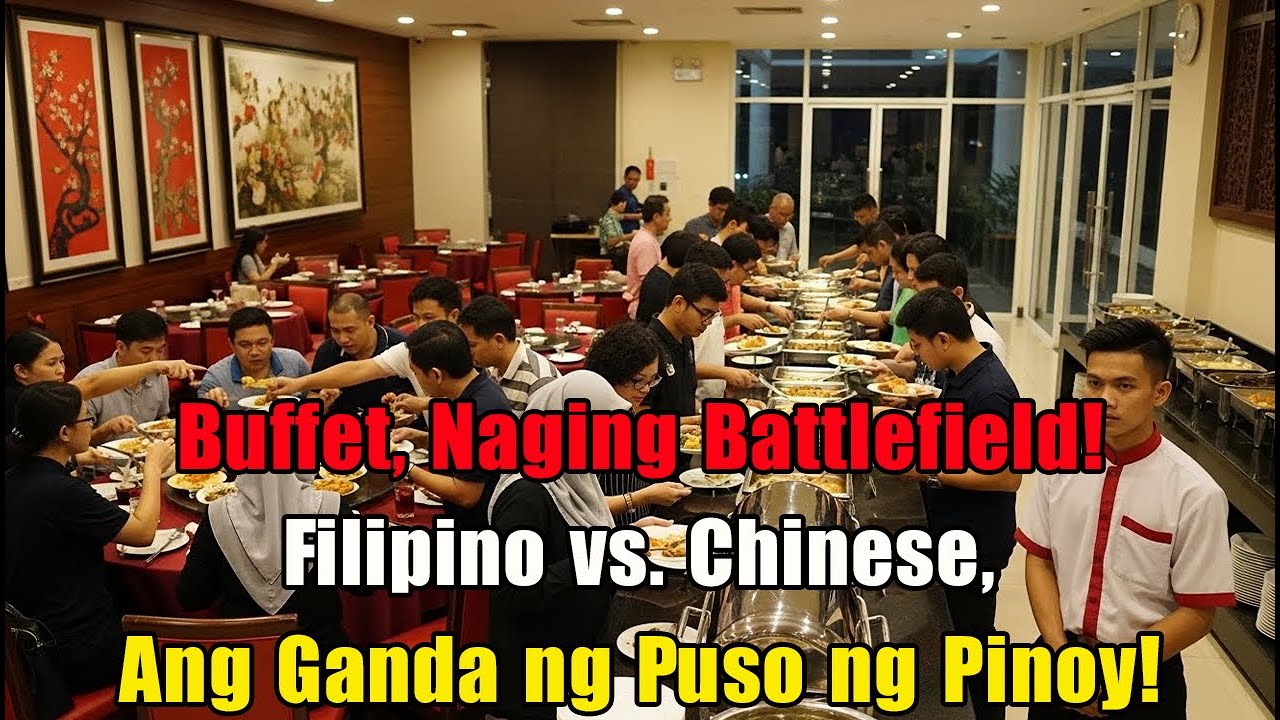 Shocking! Filipino vs. Chinese sa Buffet! | Ang Nagpabago sa Pananaw ng isang Server sa Makati!