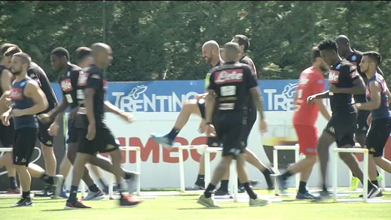 IAMNAPLES.IT - Seduta di scarico dopo Napoli-Carpi, Reina lavora in palestra