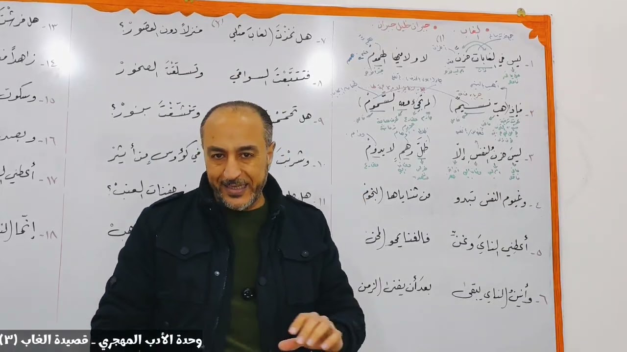 وحدة الأدب المهجري ـ قصيدة الغاب (٣)