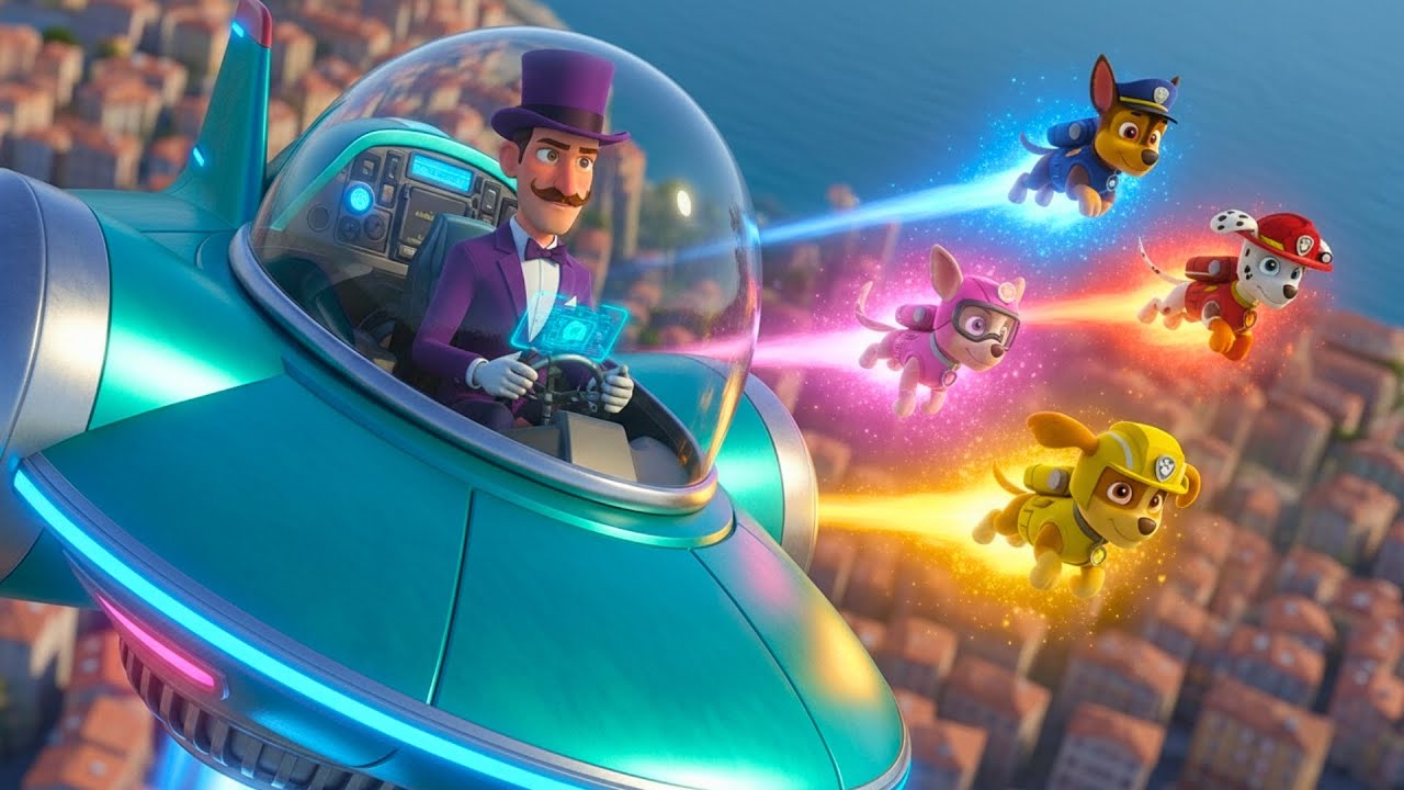 🚨 PAW PATROL & SPIDER-RYDER HEROES UNITE