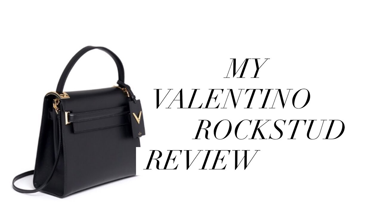 MY VALENTINO ROCKSTUD REVIEW & WHATS IN MY BAG | Tass