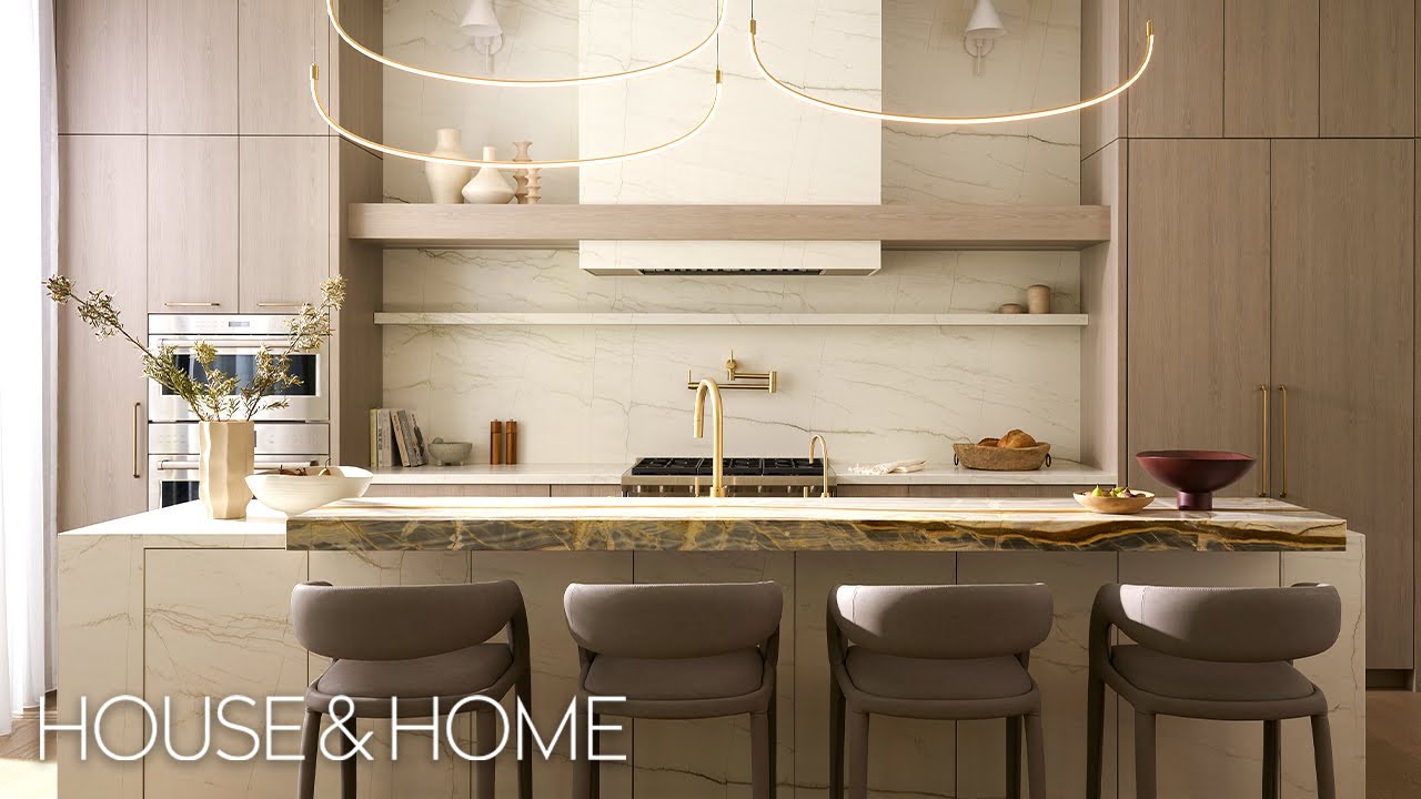 Tour A Newly Built Home With Contemporary, European-Inspired Style