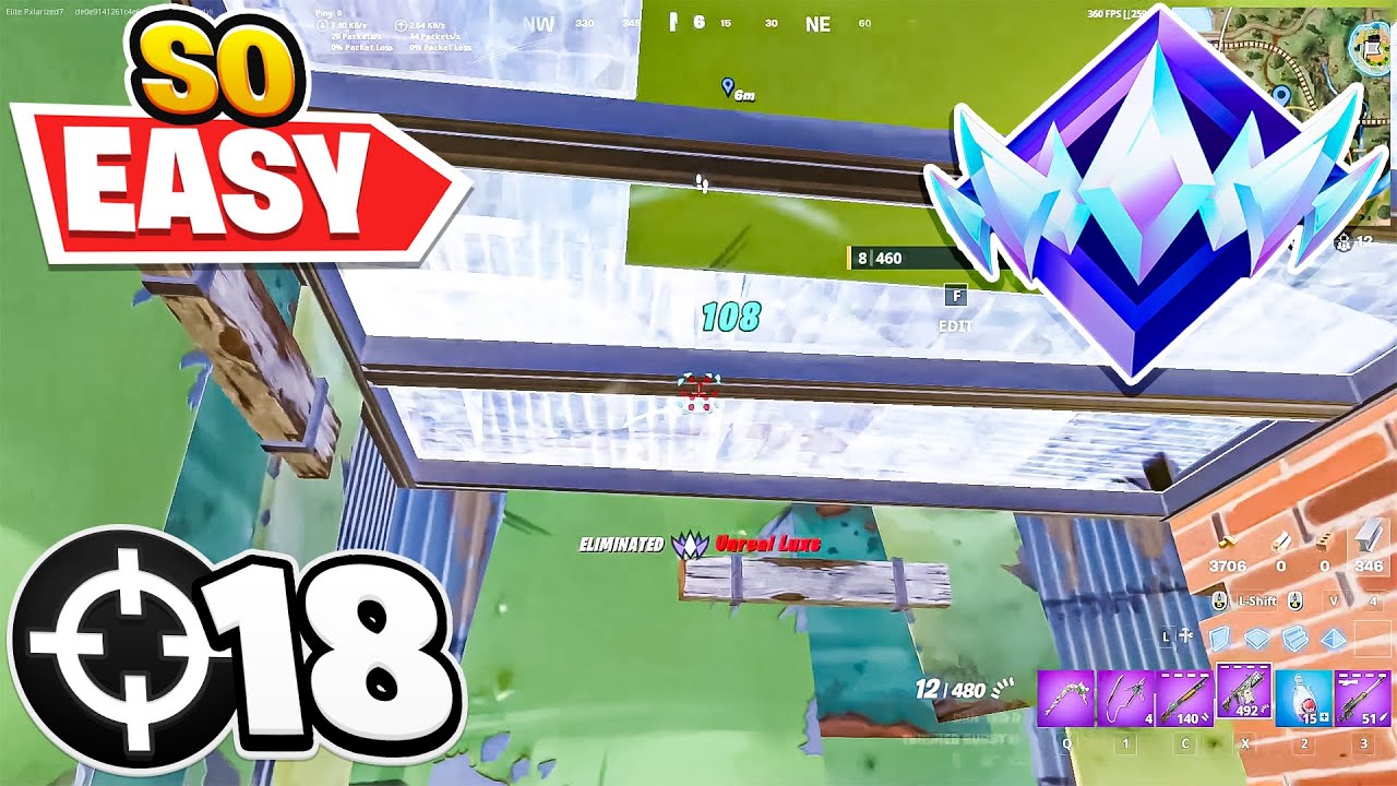 Как Pxlarized делает UNREAL RANKED таким простым! (Полный рейтинговый геймплей)