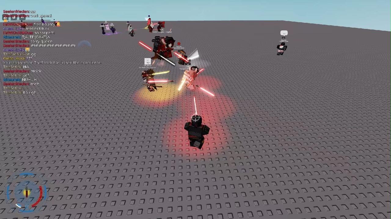Fighting in clan server ig (join my clan its called Shadow Eclipses)