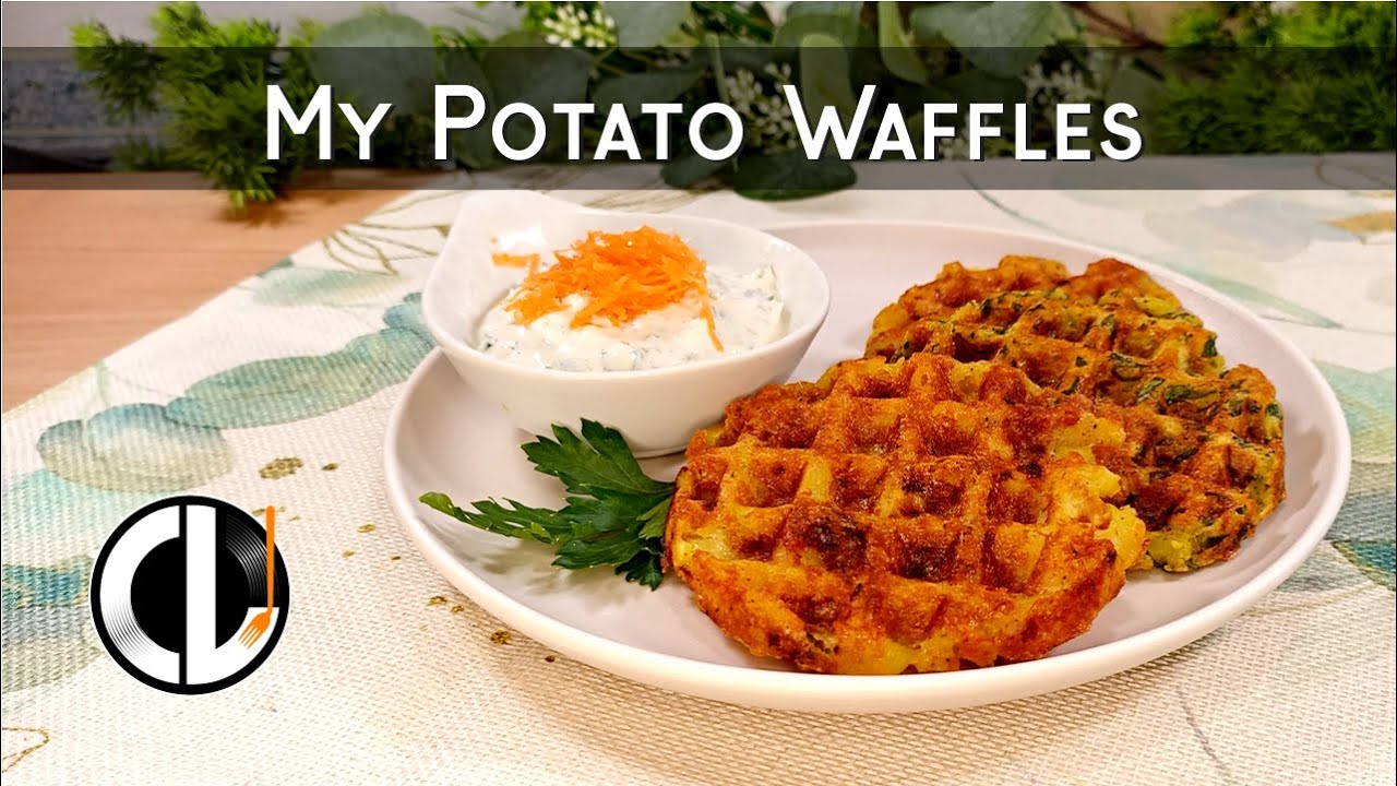 Картофельные вафли 🥔 🧇 Хрустящие снаружи, мягкие внутри 😋