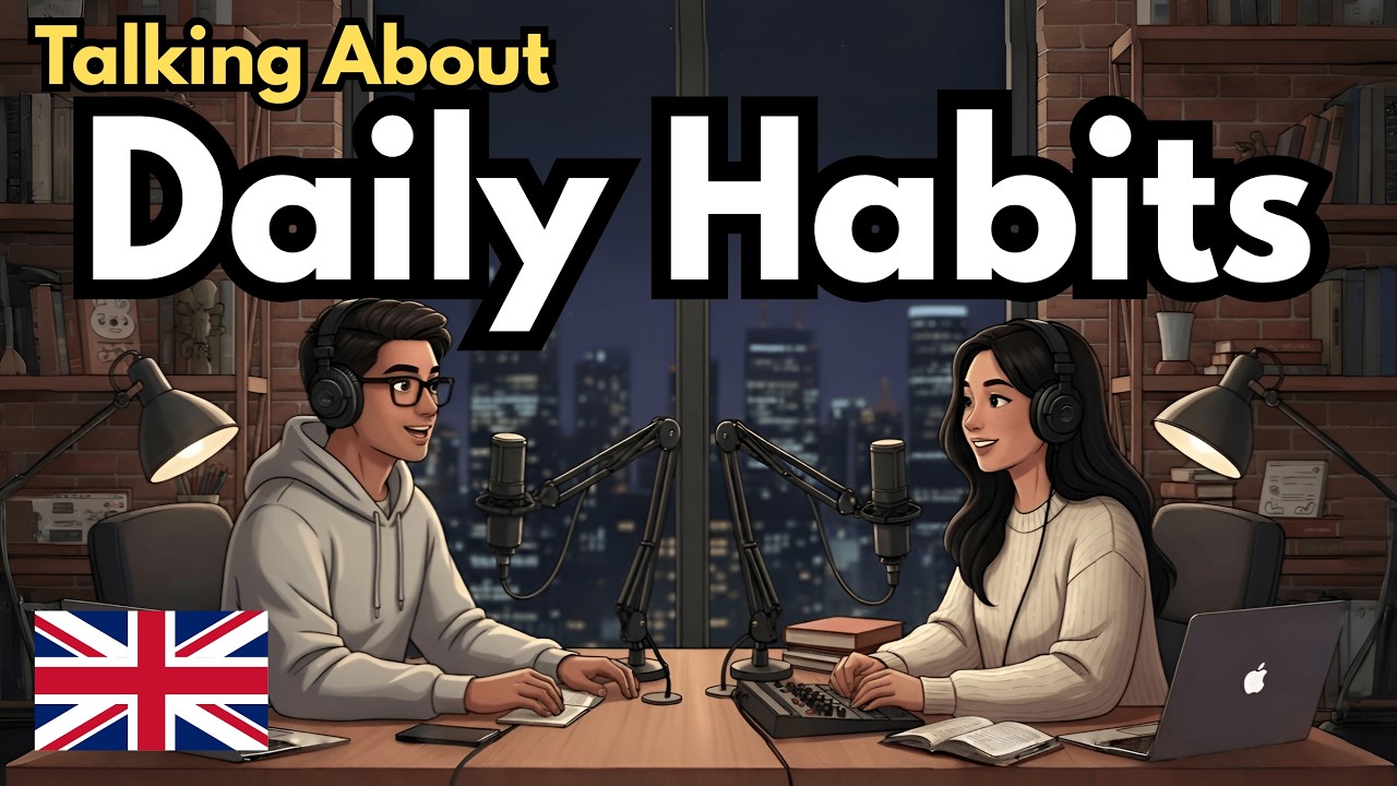 Talk About Your Daily Habits in English ☀️ | Real English Conversation for Fluency