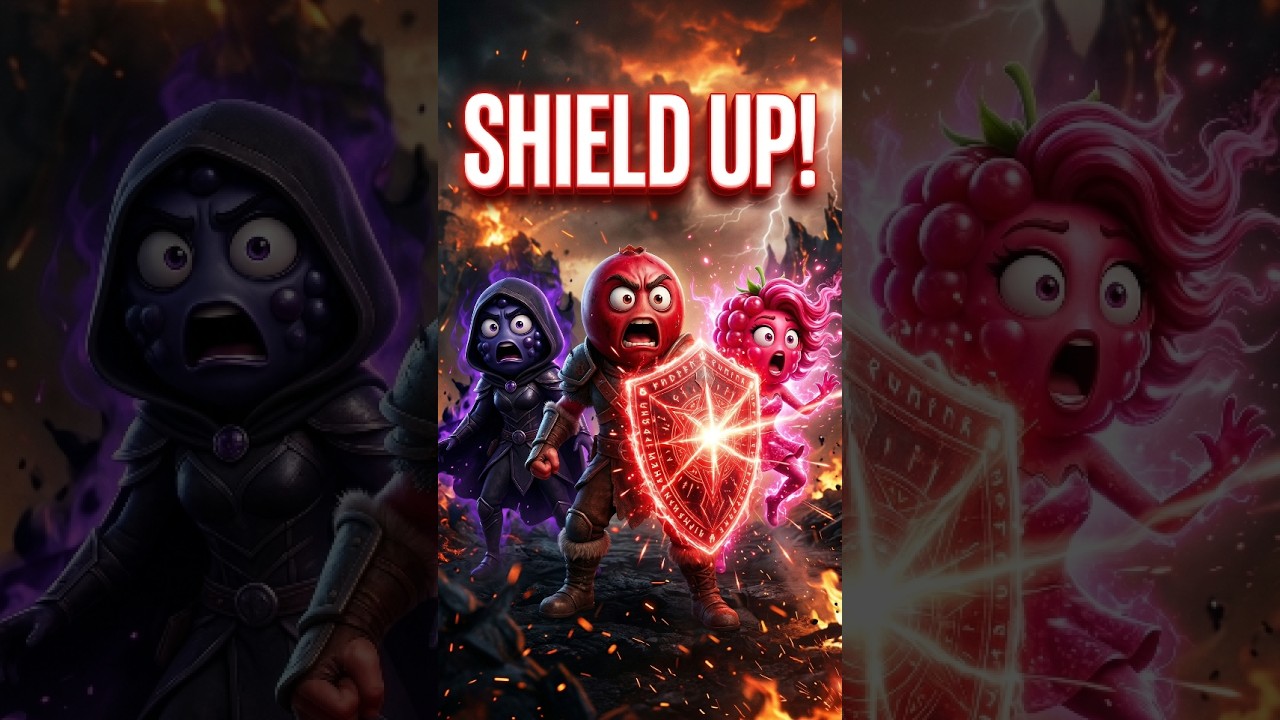 The Ultimate Berry Shield! 🛡️🫐
