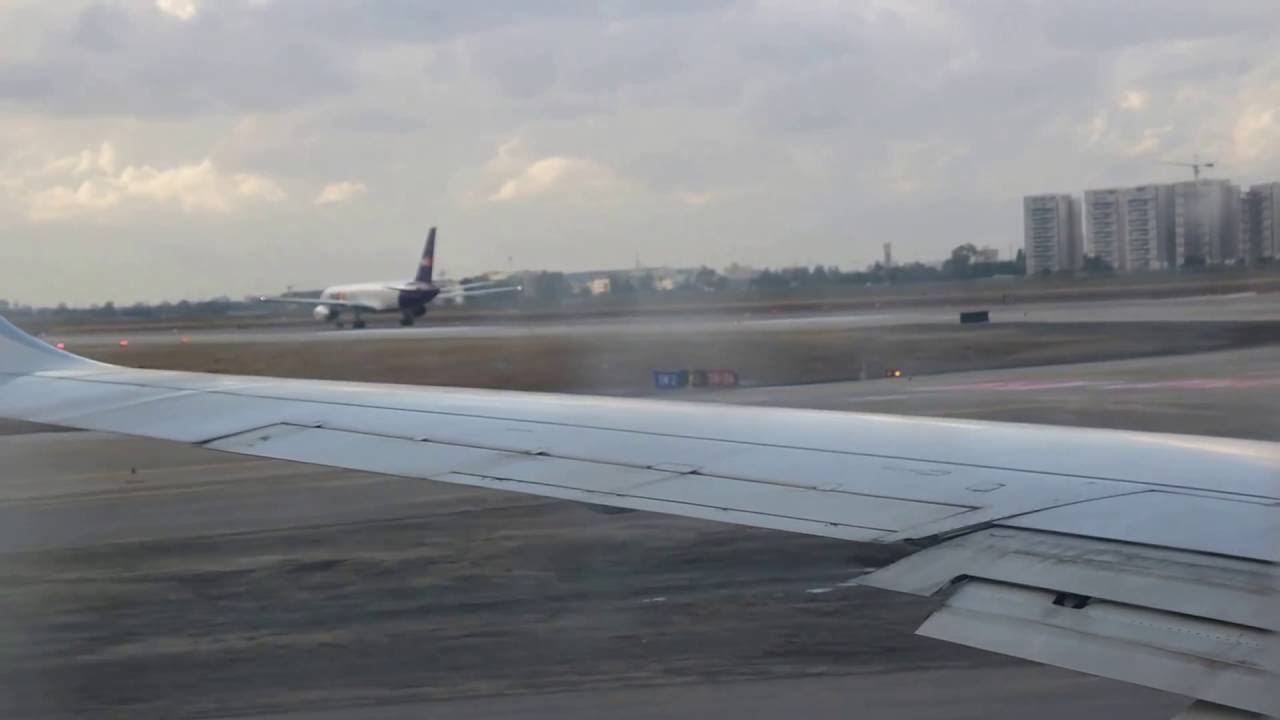 EL AL Take Off From Ben Gurion Airport, 08.01.2015