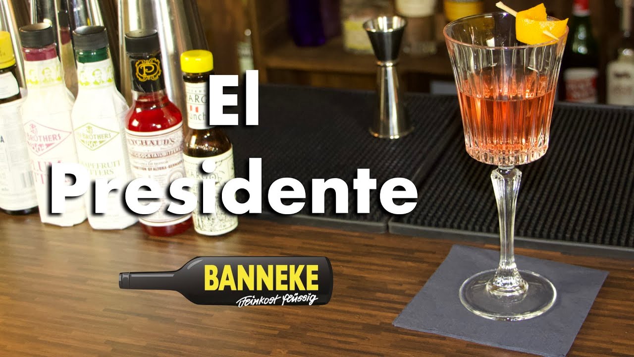 El Presidente - Rum Cocktail selber mixen - Sch&uuml;ttelschule by Banneke