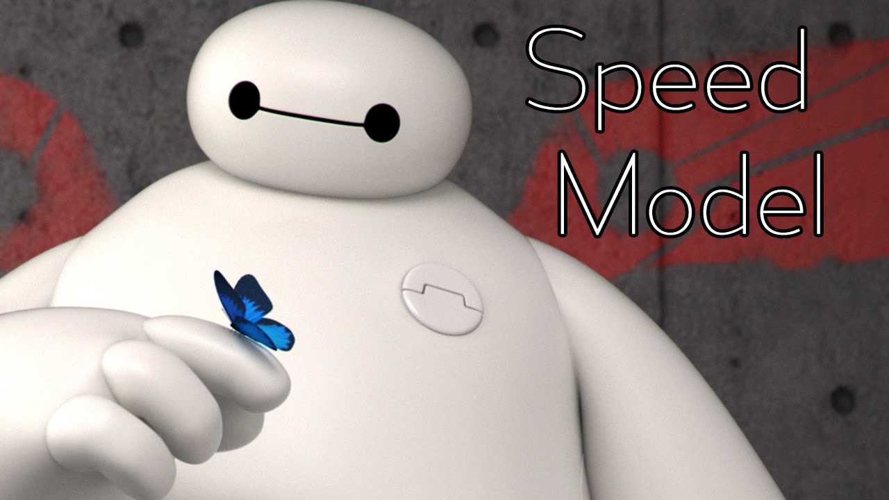 Big Hero 6 Baymax - Speed Model