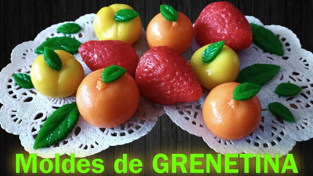 Con SOLO 3 INGREDIENTES haz tus propios moldes para gelatina / Moldes de grenetina
