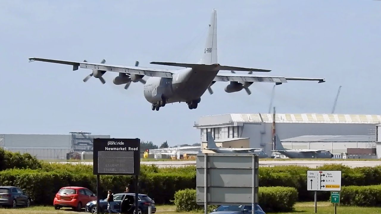 A home of Hercules | Cambridge Airport 2020. Part II: C-130s of European customers and visitors
