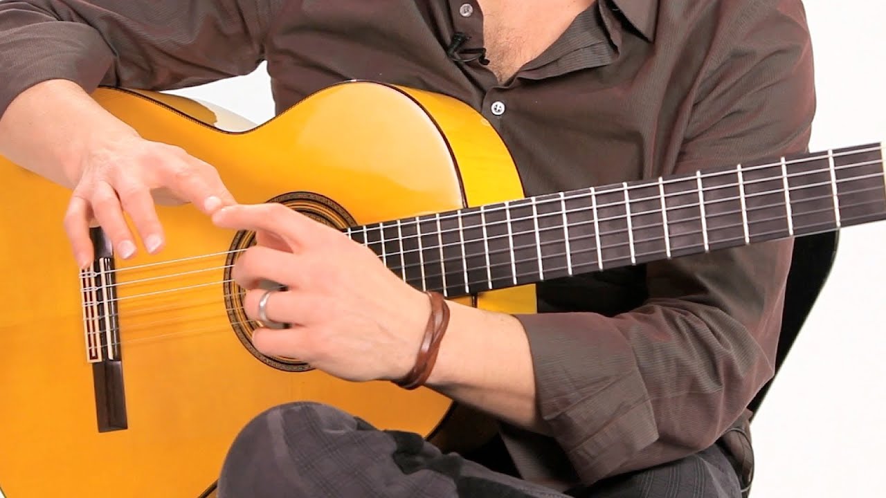 How to Produce Sound with Your Nails | Flamenco Guitar