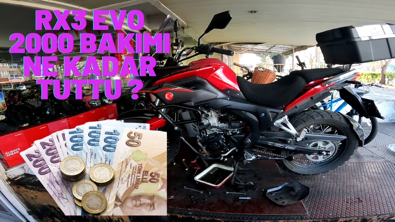 Mondial RX3 İ EVO 2000 KM Bakımı / Neler Yapıldı? / Ne kadar tuttu ?